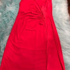 Dress Barn Established 1962 red dress